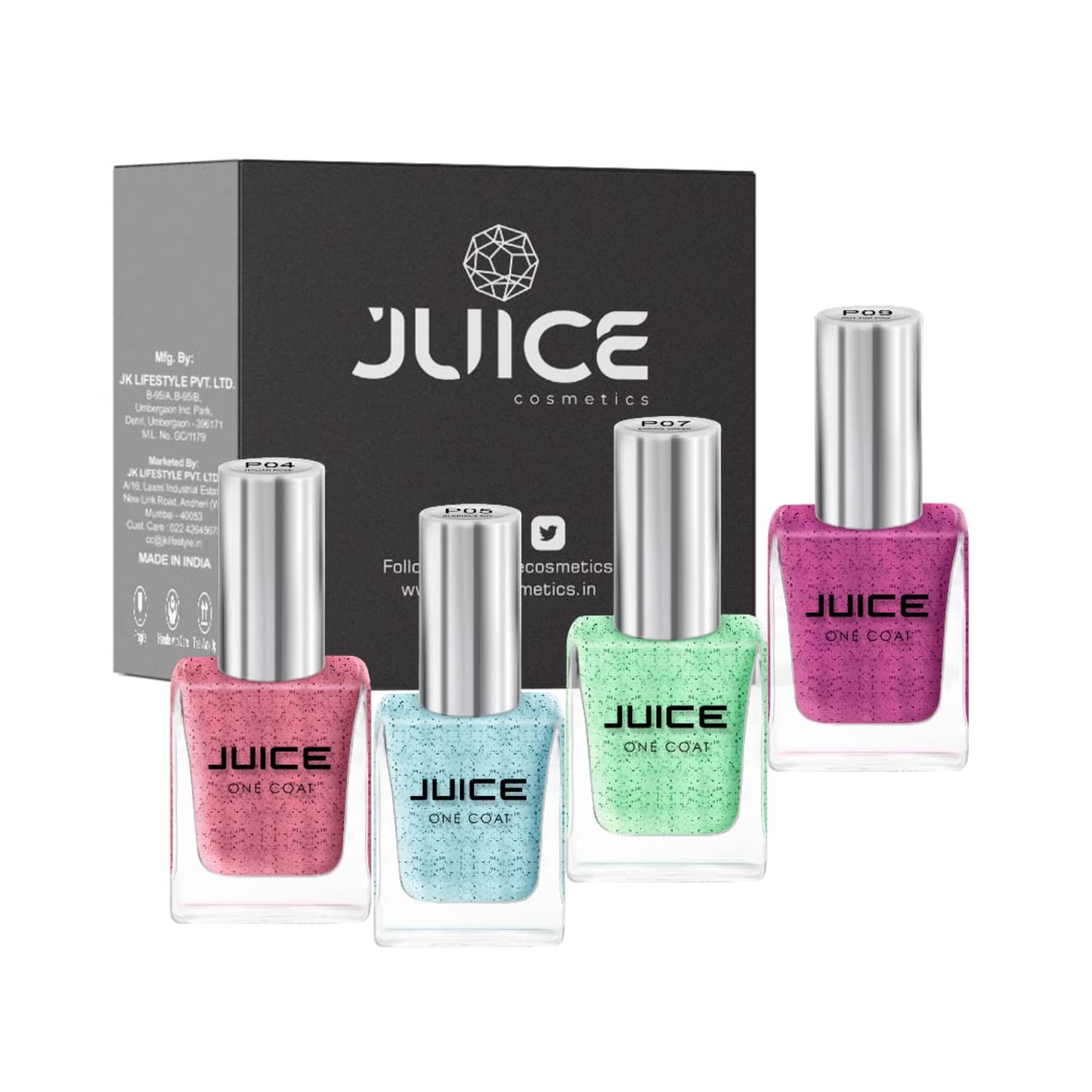 Juice Cosmetics Nail Polishes || Swatches & Review - YouTube