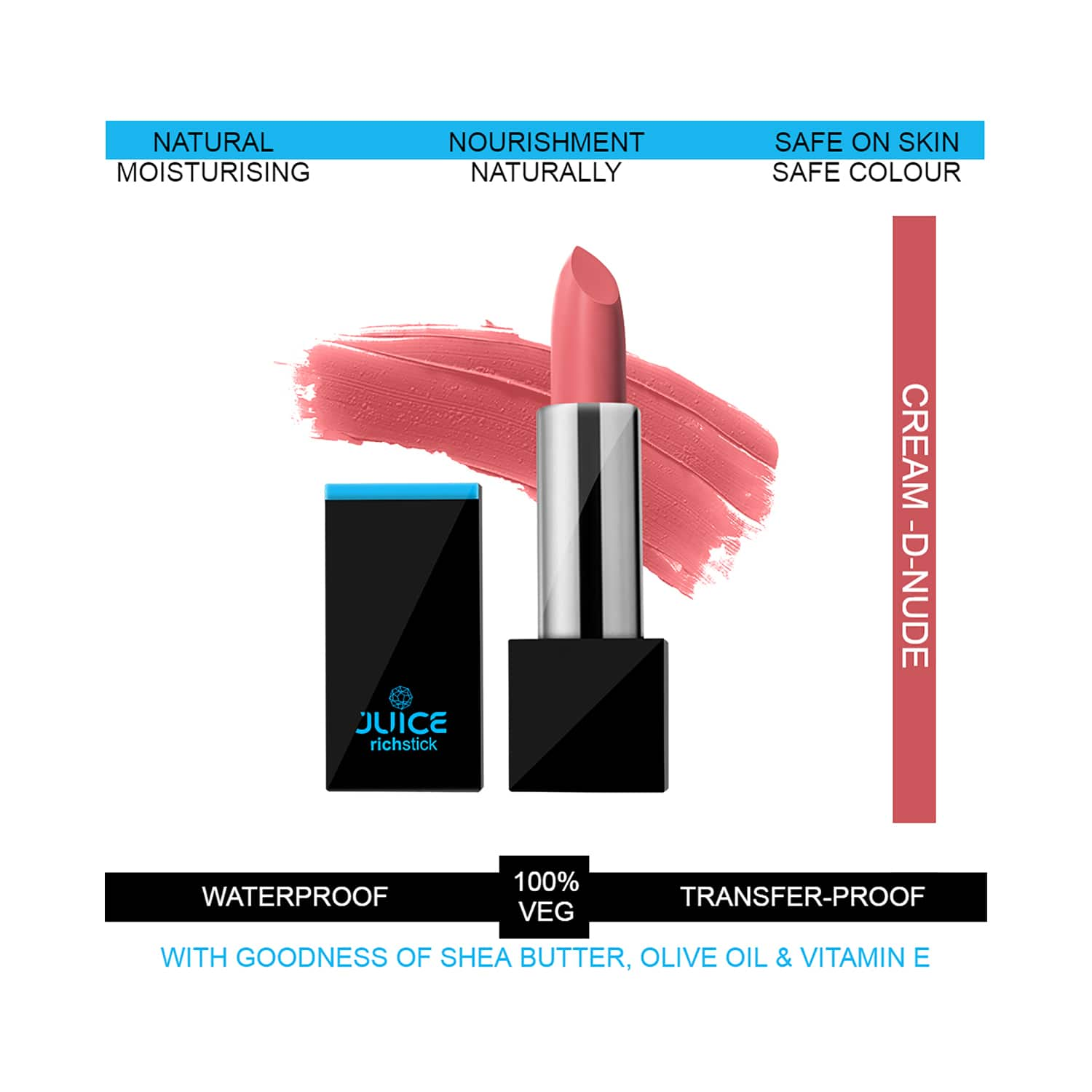 JUICE | JUICE Richstick Lipstick - M-94 Cream-D-Nude (4g)