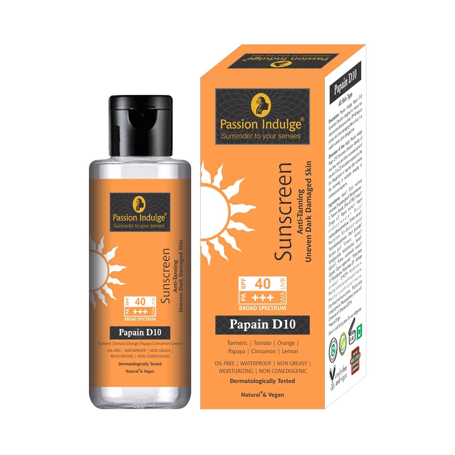 Passion Indulge | Passion Indulge Papain D10 Sunscreen (100g)