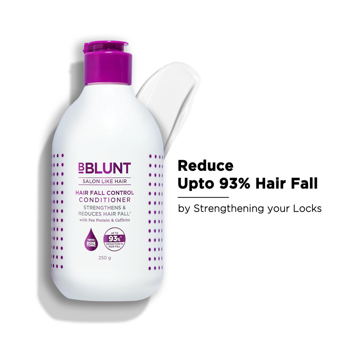 BBlunt | BBlunt Hair Fall Control Conditioner Pea Protein & Caffeine For Stronger Hair (250g)