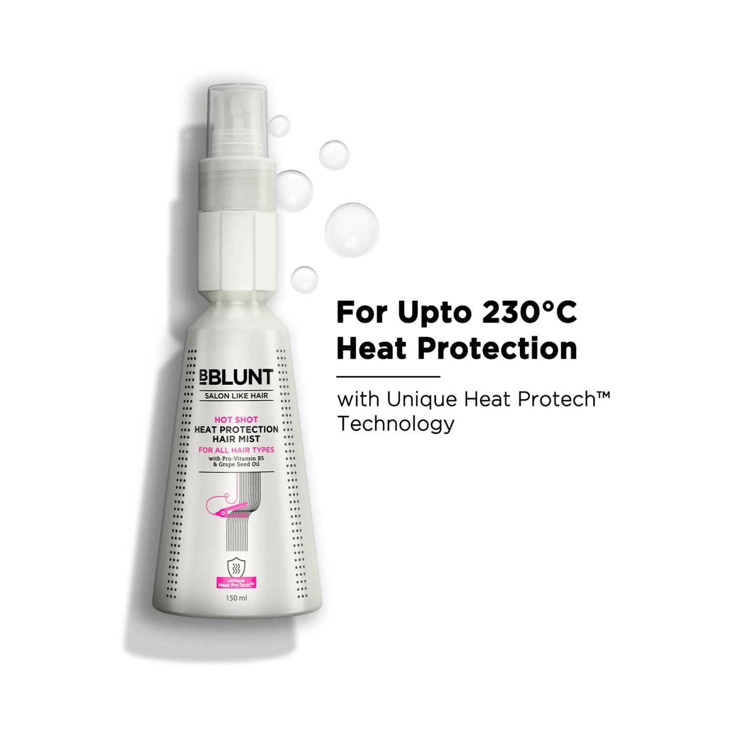 BBlunt | BBlunt Hot Shot Heat Protection Mist With Grapeseed Oil & Provitamin B5 (150ml)