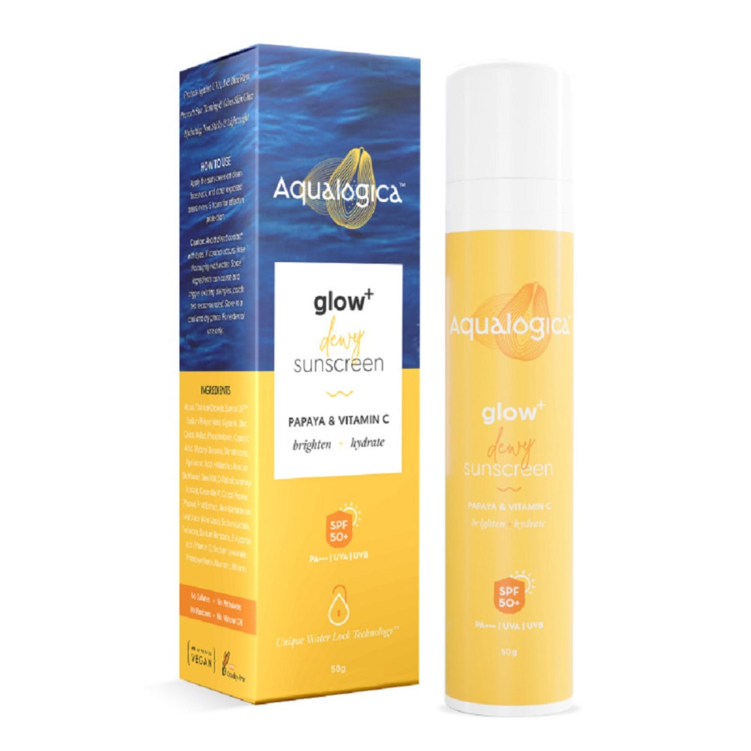 Aqualogica | Aqualogica Glow+ Dewy Sunscreen (50g)