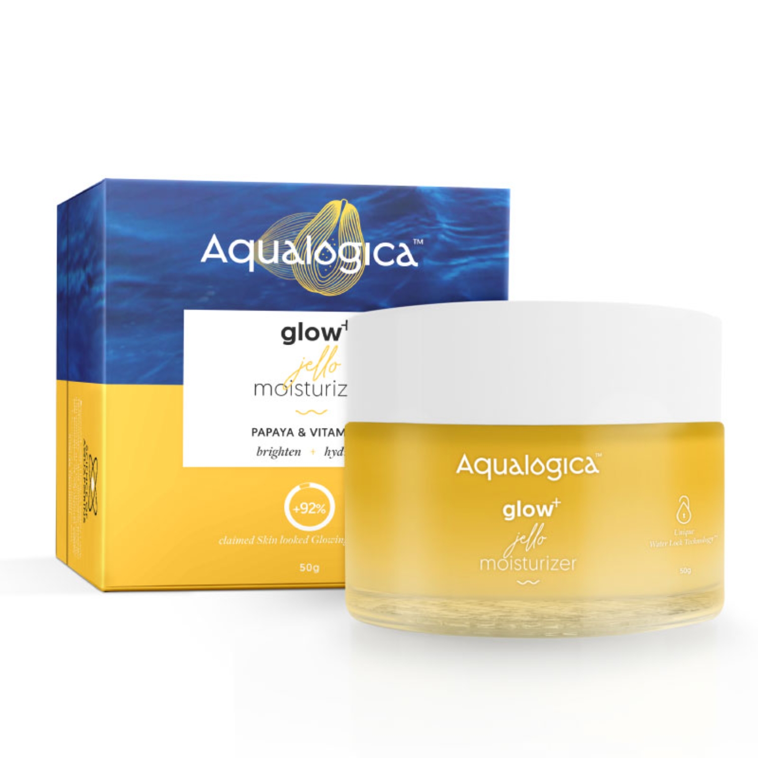 Aqualogica Glow+ Jello Gel Moisturizer (50g)
