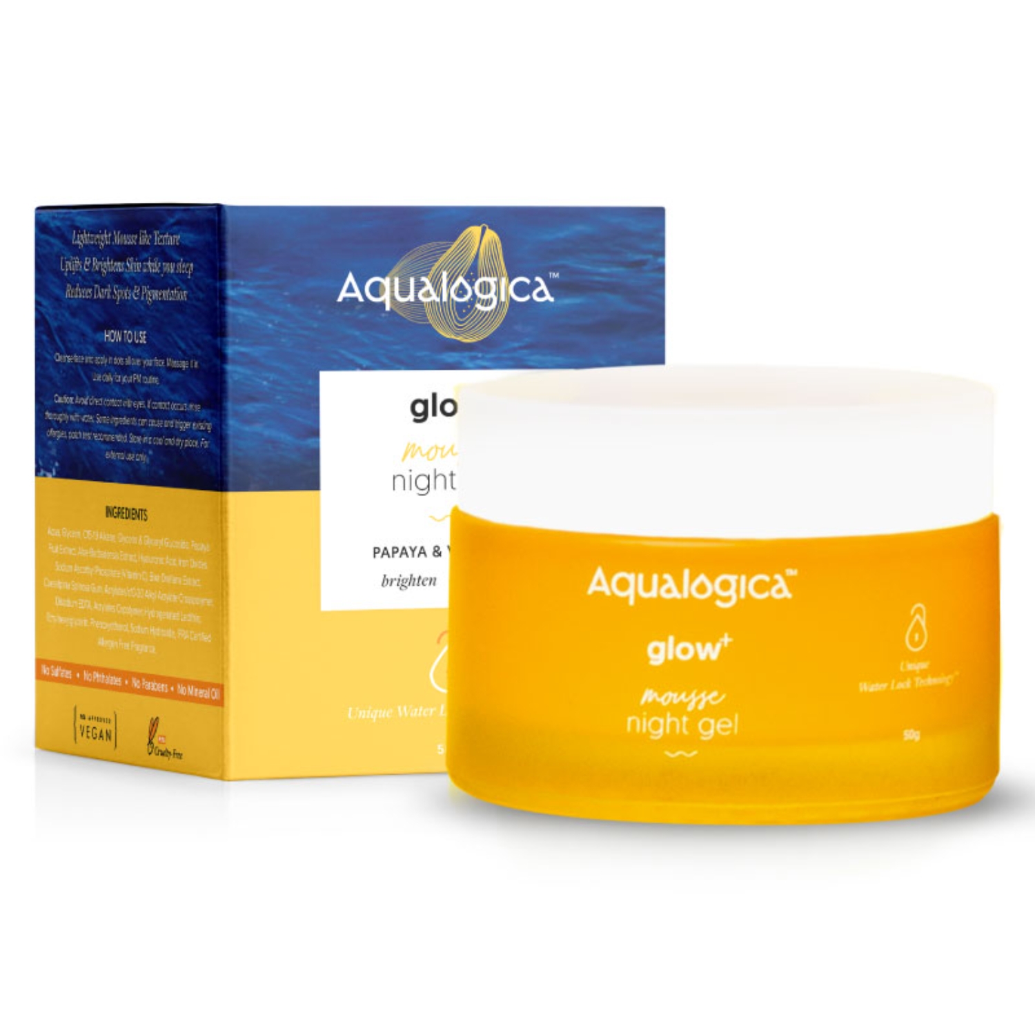 Aqualogica | Aqualogica Glow+ Mousse Night Gel (50g)