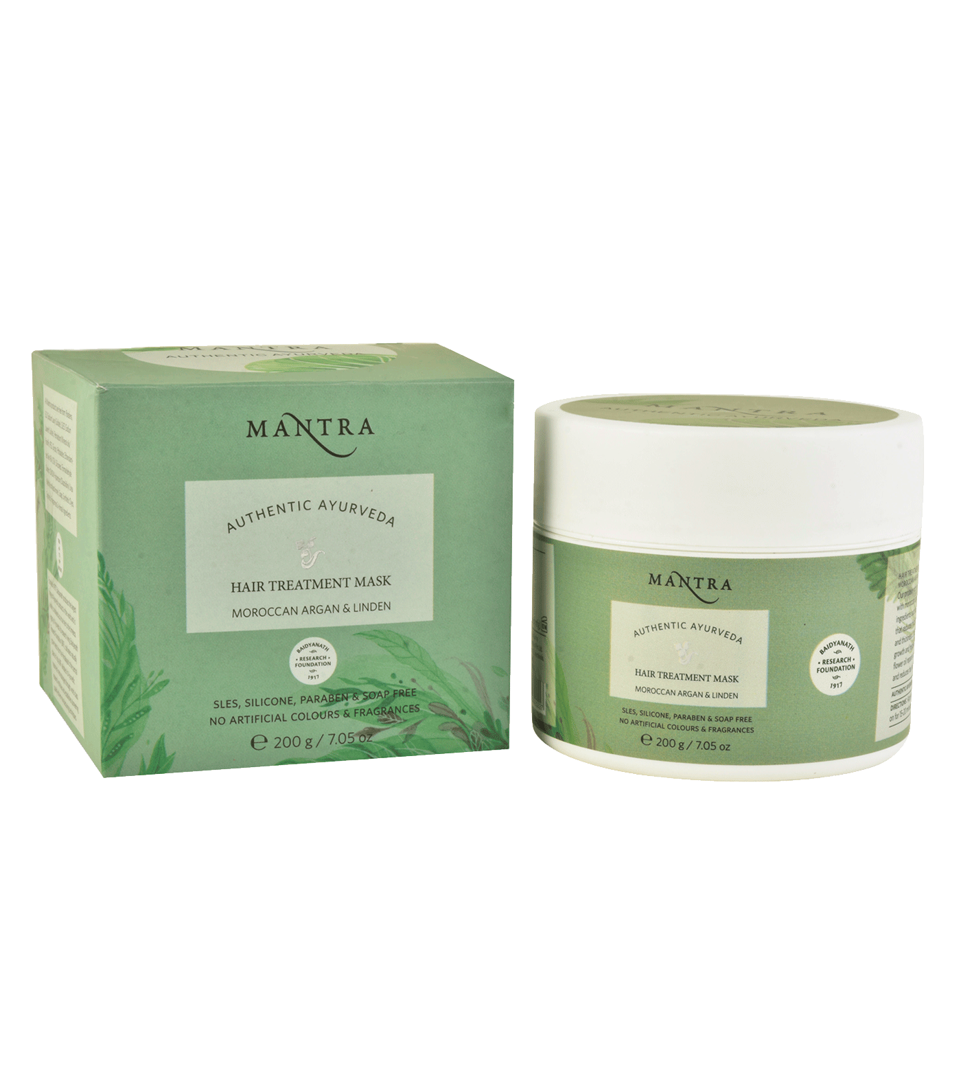 Mantra Herbal | Mantra Herbal Moroccan Argan & Linden Hair Treatment Mask (200g)