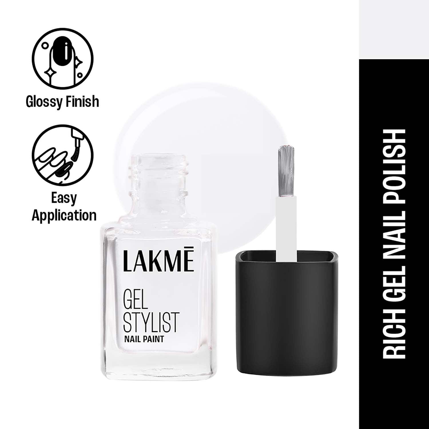 Lakme | Lakme Absolute Gel Stylist Lip Liquid - Top Coat (12 ml)