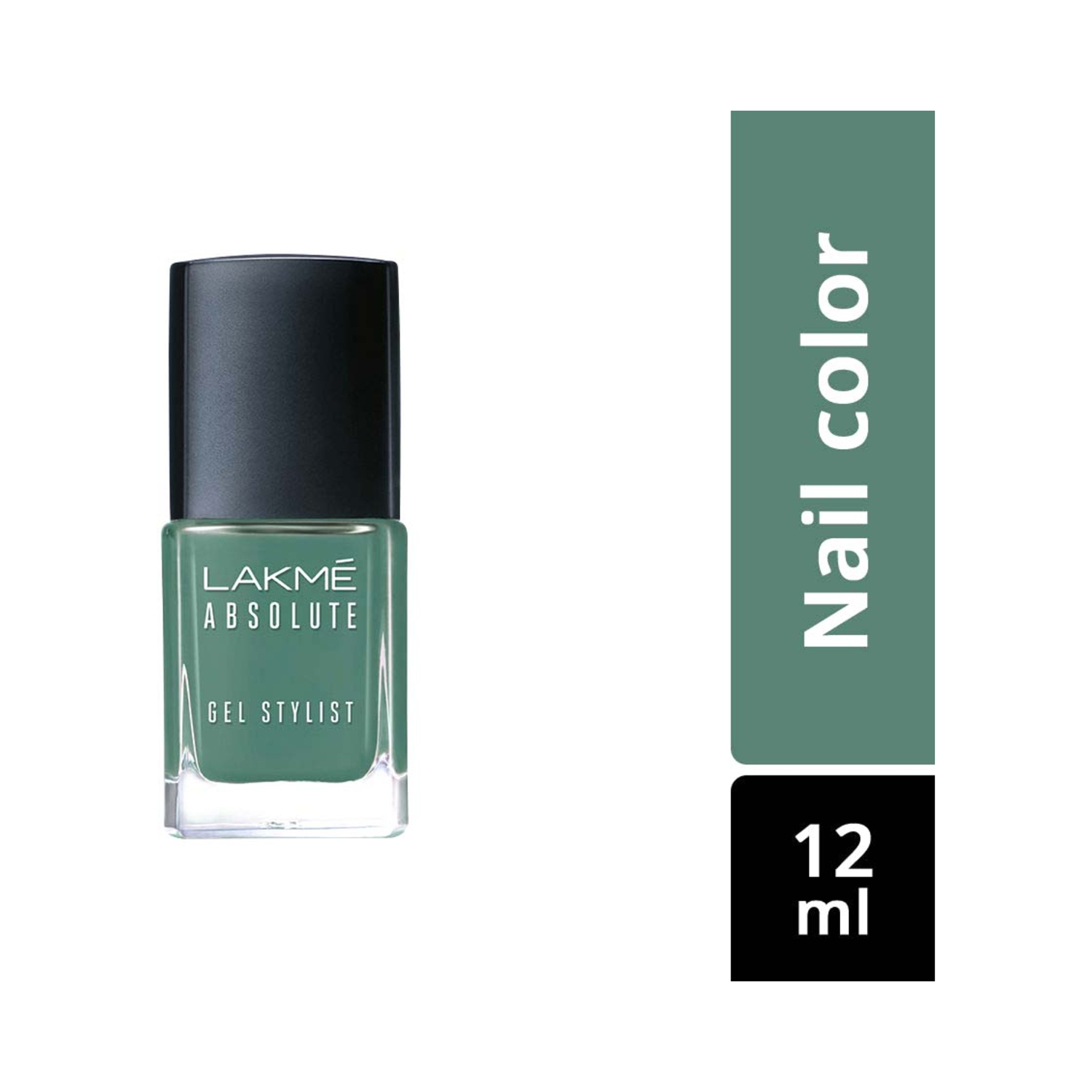 Lakme | Lakme Absolute Gel Stylist Nail Color - Jade Floret (12ml)