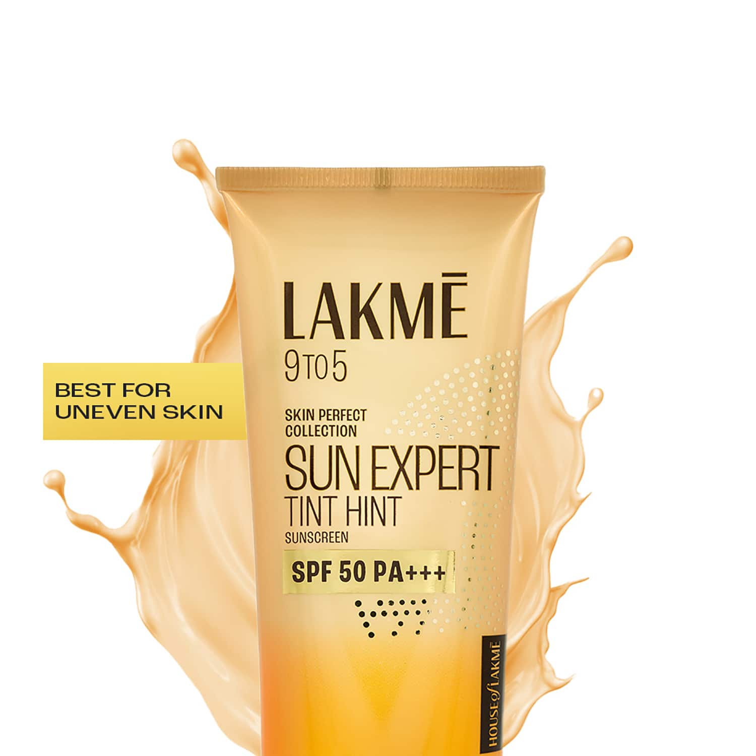 Lakme | Lakme Tinted Sunscreen SPF 50 PA +++, UVA/B protection, for all dry, oily, normal skin (50 g)