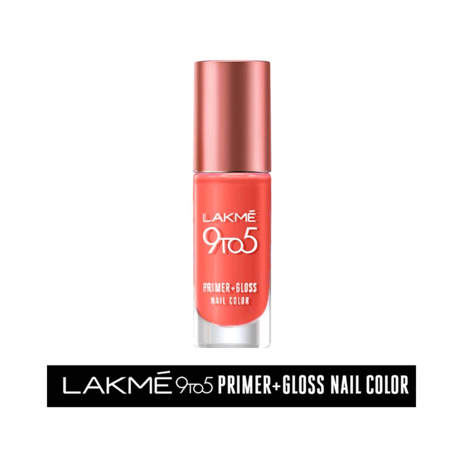 Lakme | Lakme 9 To 5 Primer + Gloss Nail Colour - Mauve Macaroon (6ml)