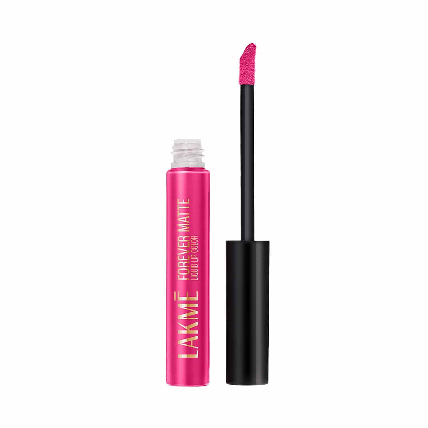 Lakme | Lakme Forever Matte Liquid Lip 16hr Lipstick Lightweight & Transferproof - Pink Prom (5.6 ml)