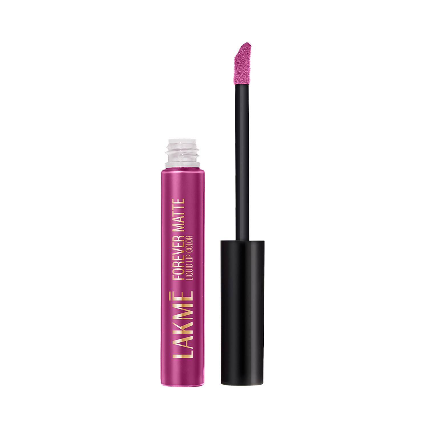 Lakme | Lakme Forever Matte Liquid Lip, 16hr Lipstick, Pink Trip (5.6 ml)