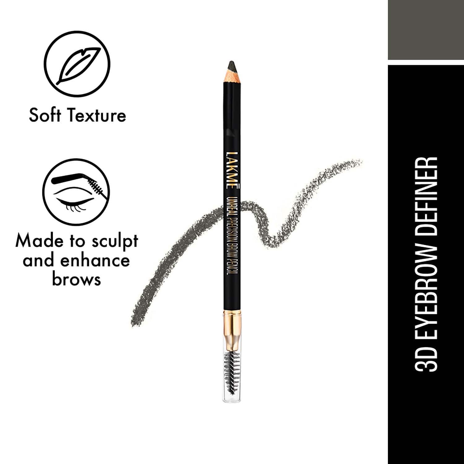 Lakme | Lakme Unreal 3D Brow Definer - Espresso (1.19 g)
