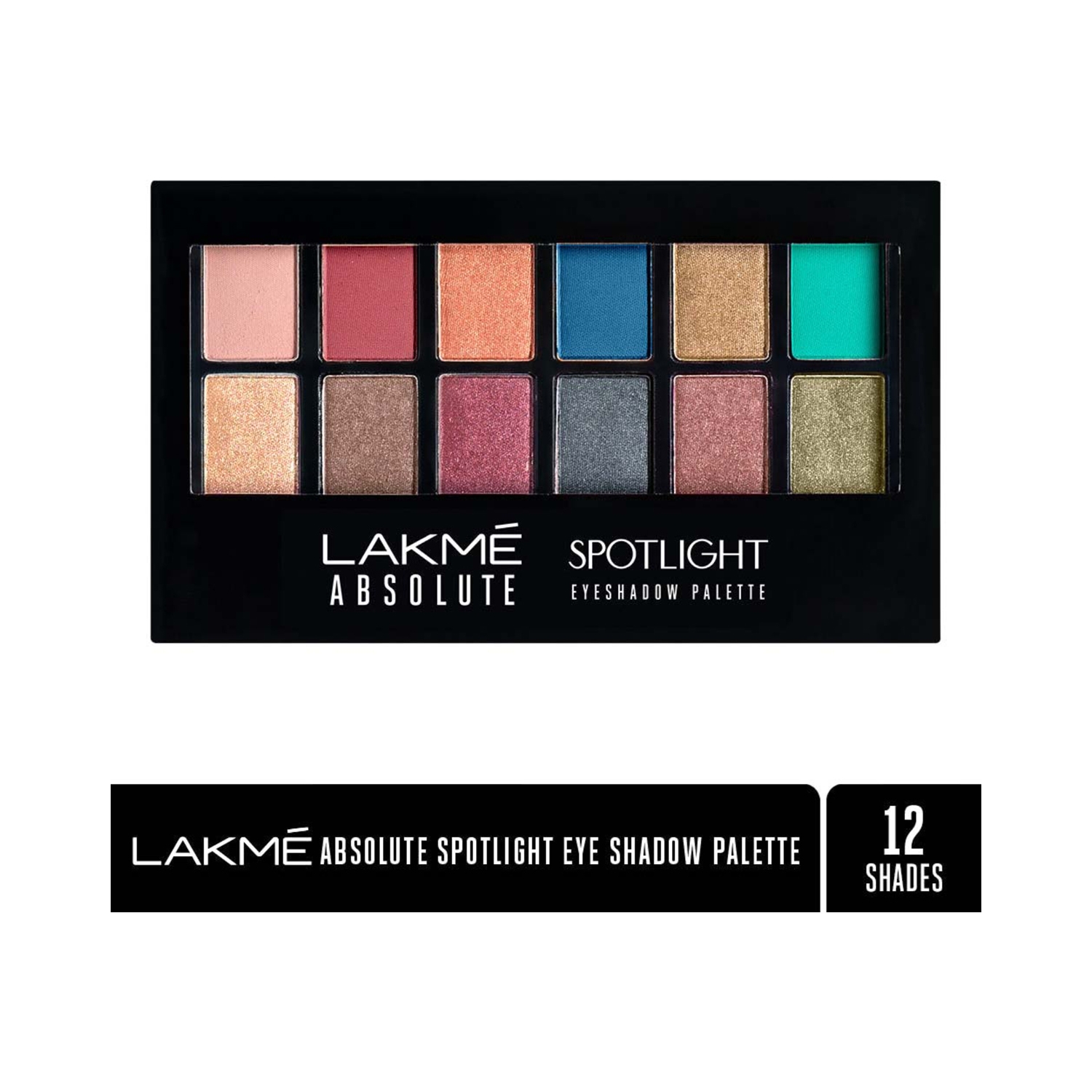 Lakme | Lakme Absolute Spotlight Eye Shadow Palette - Stilettos (12g)