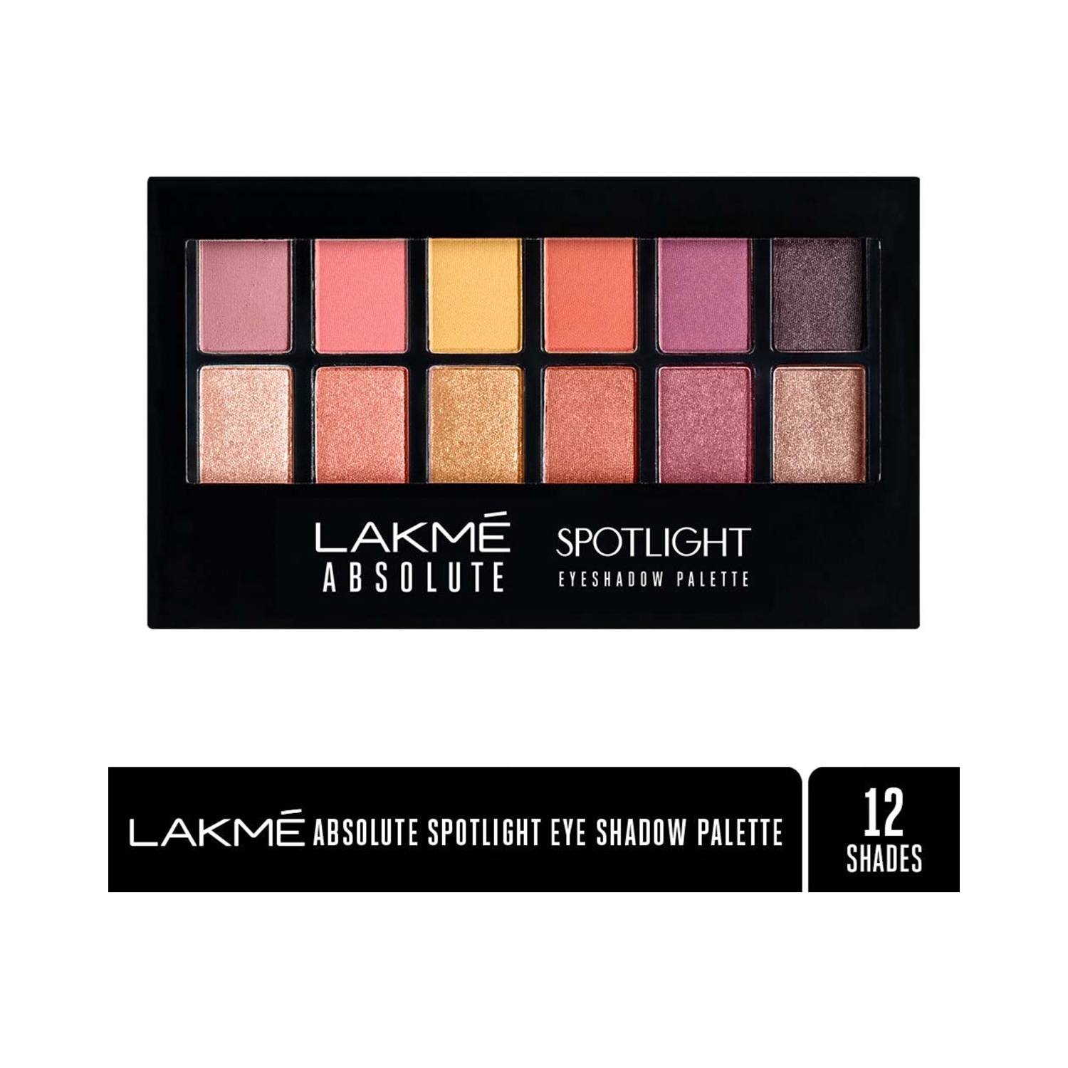Lakme | Lakme Absolute Spotlight Eye Shadow Palette - Sundowner (12g)