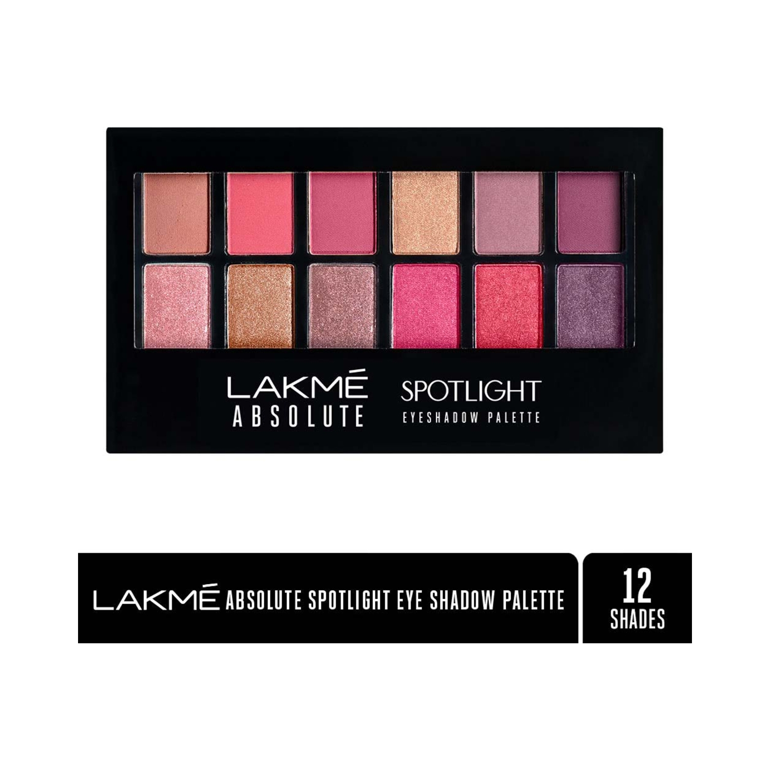 Lakme | Lakme Absolute Spotlight Eye Shadow Palette - Berry Martini (12g)