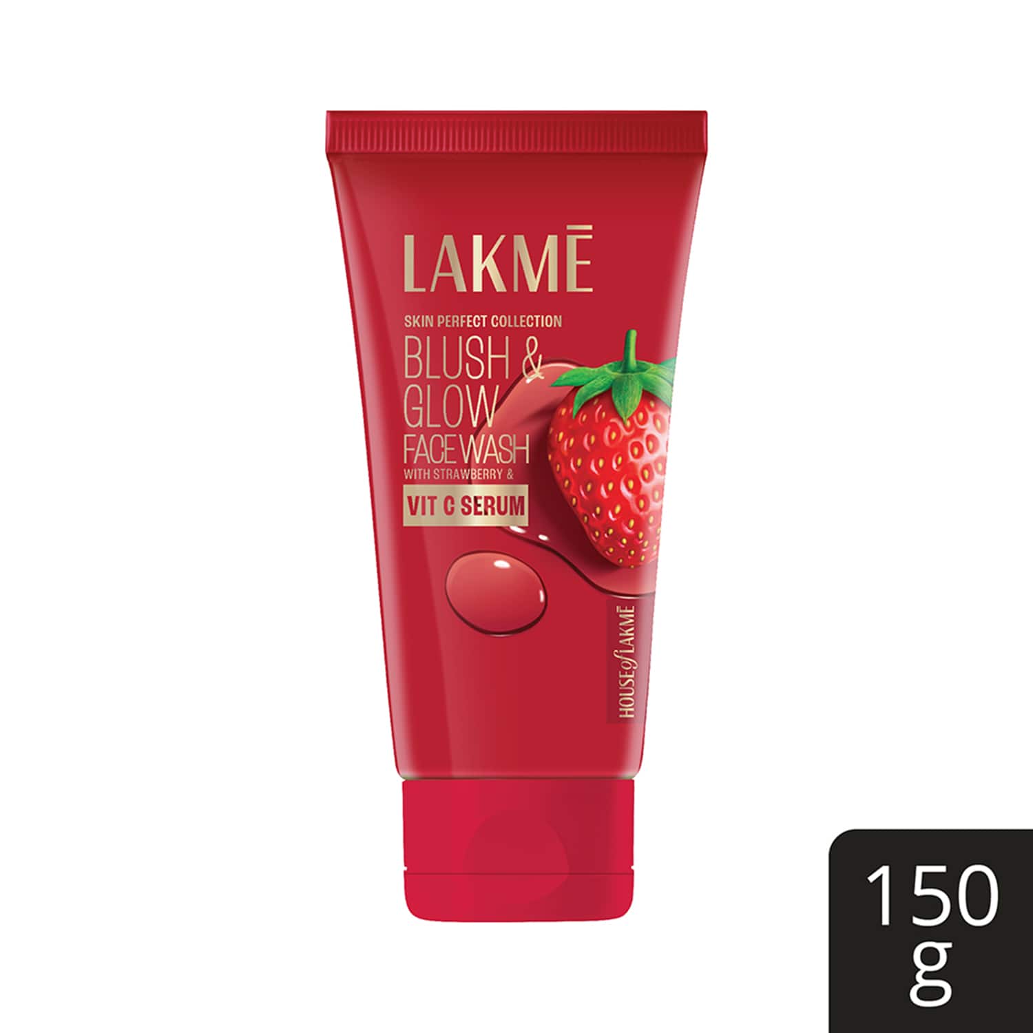 Lakme | Lakme Blush And Glow Strawberry Blast Gel Face Wash (150g)