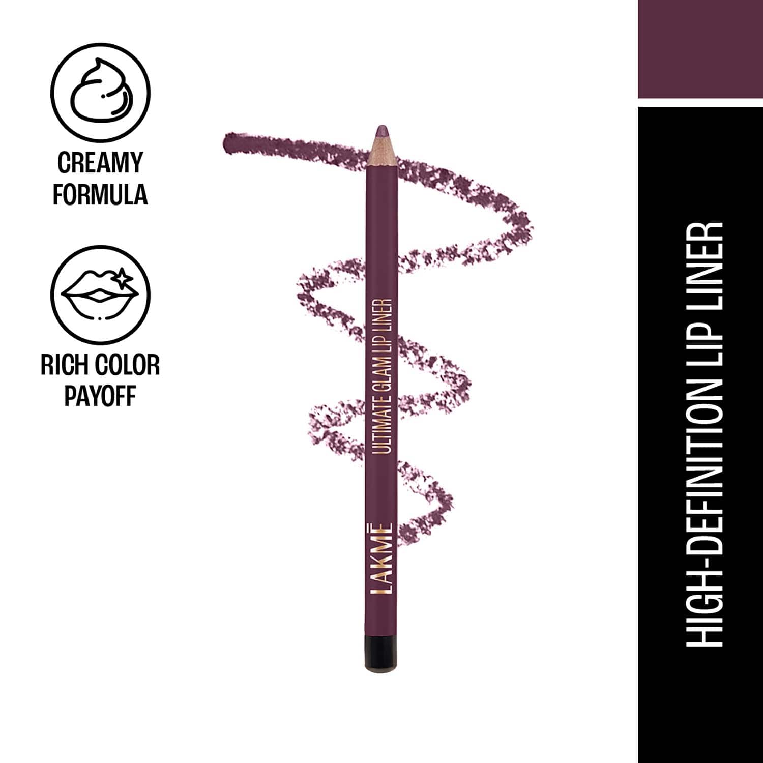Lakme | Lakme Perfect Definition Lip Liner - Rich Wine (0.78g)