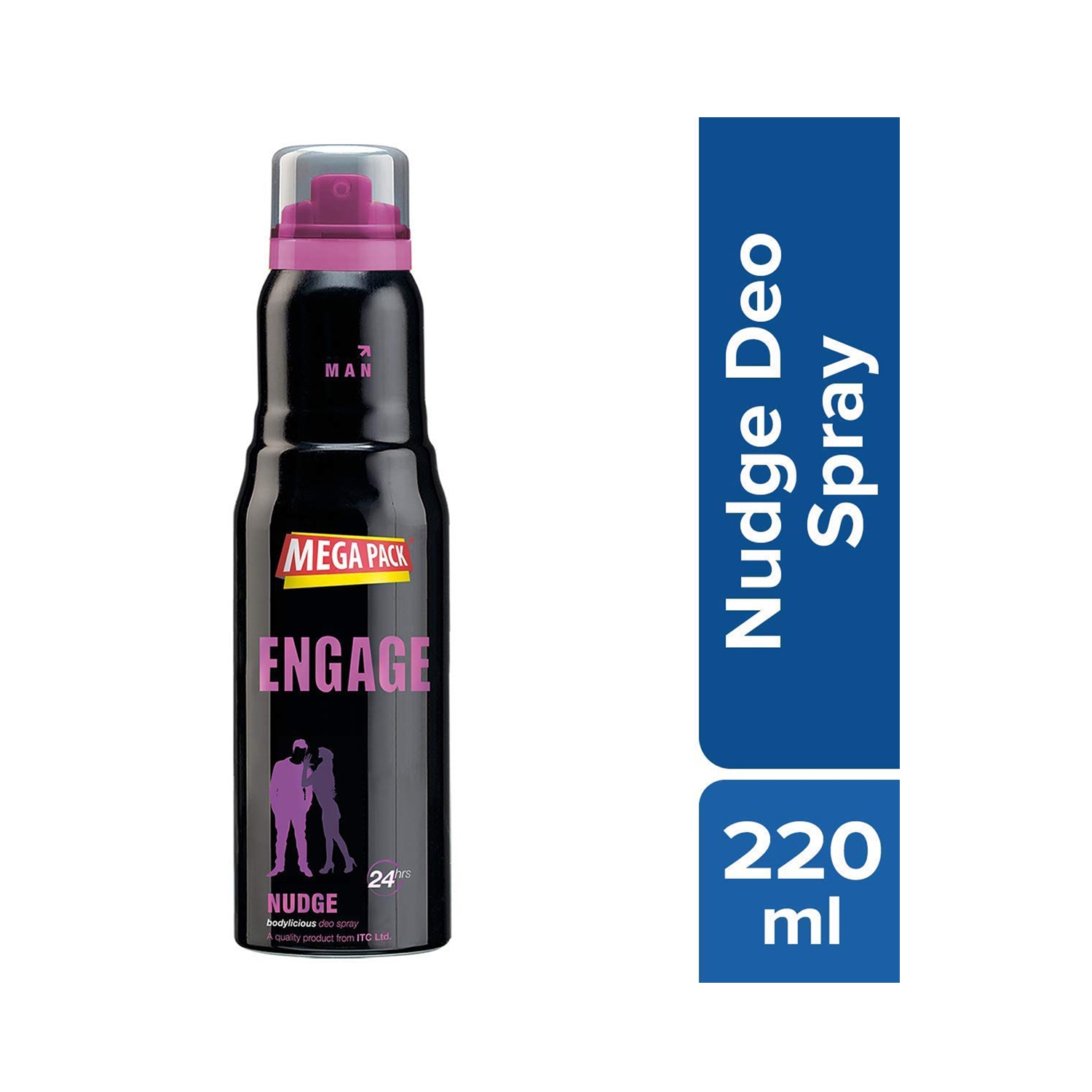 Engage Nudge Deodorant Spray For Man (220ml)