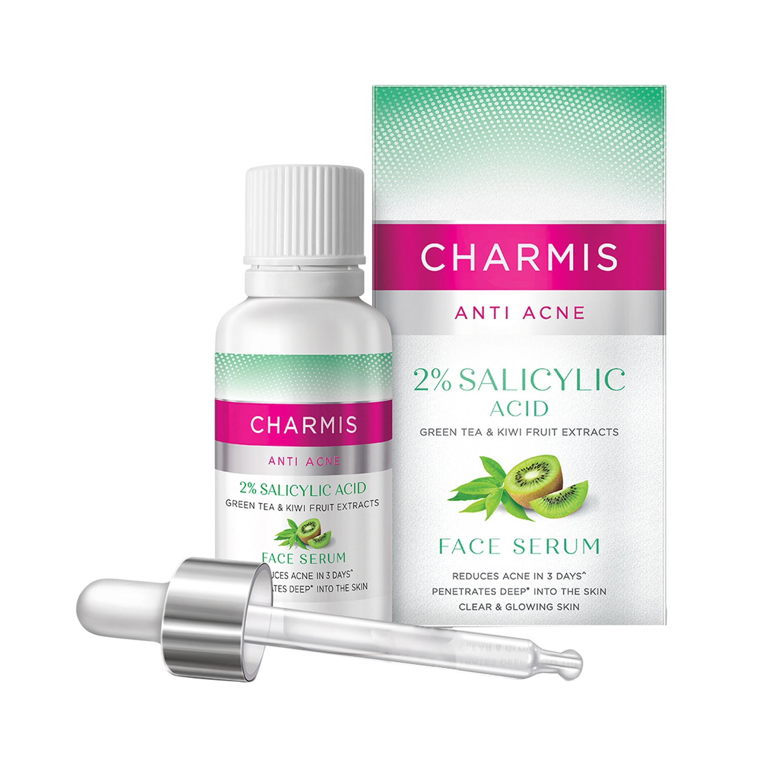 Charmis | Charmis Anti Acne Face Serum With 2% Salicylic Acid (30ml)