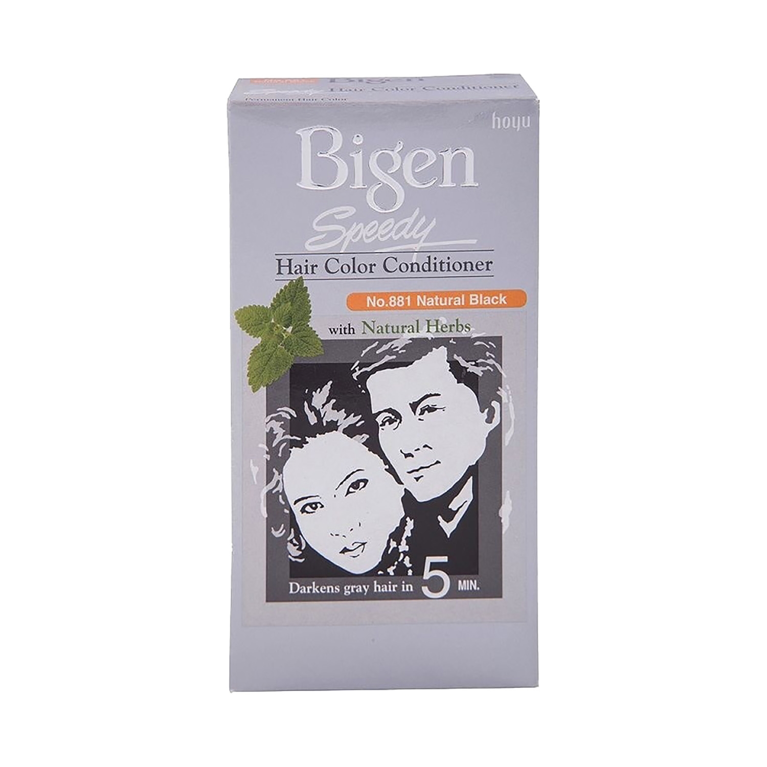 Bigen | Bigen Speedy Hair Color - 881 Natural Black (80g)