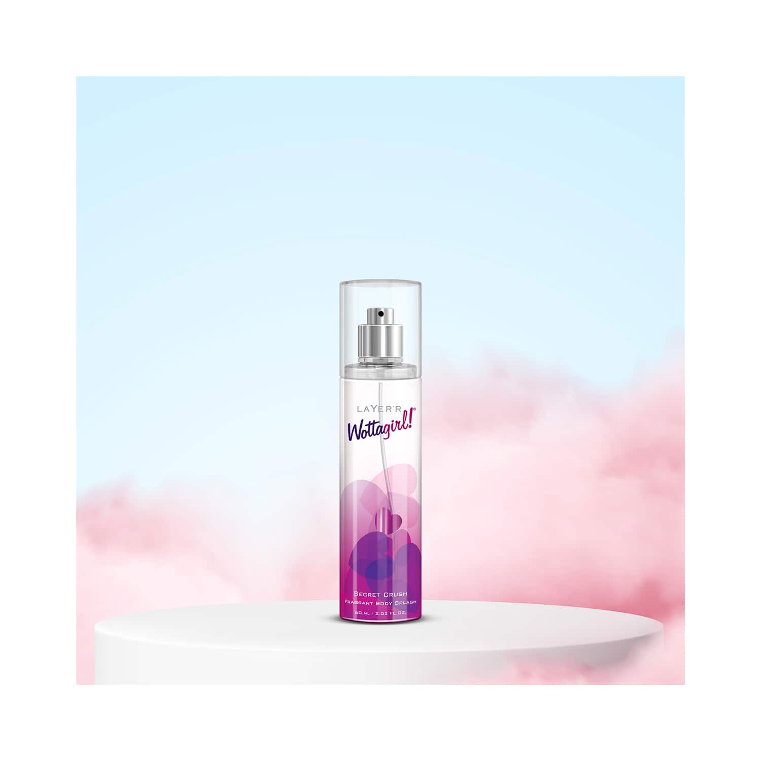 Buy Layer r Wottagirl Secret Crush Body Splash 60ml Online at Best Price in India on Tira Website App
