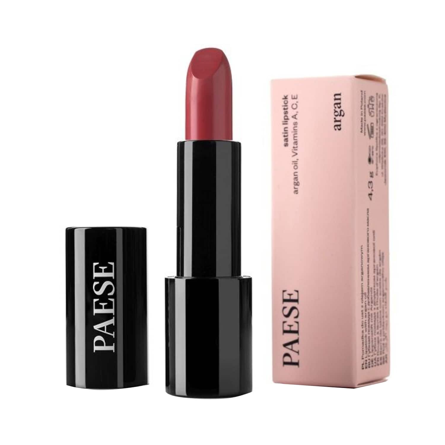 Paese Cosmetics | Paese Cosmetics Lipstick with Argan Oil - 73 Pink (4.3g)