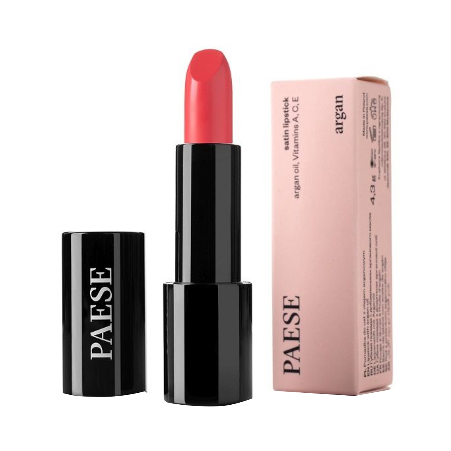 Paese Cosmetics | Paese Cosmetics Lipstick with Argan Oil - 72 Pink (4.3g)