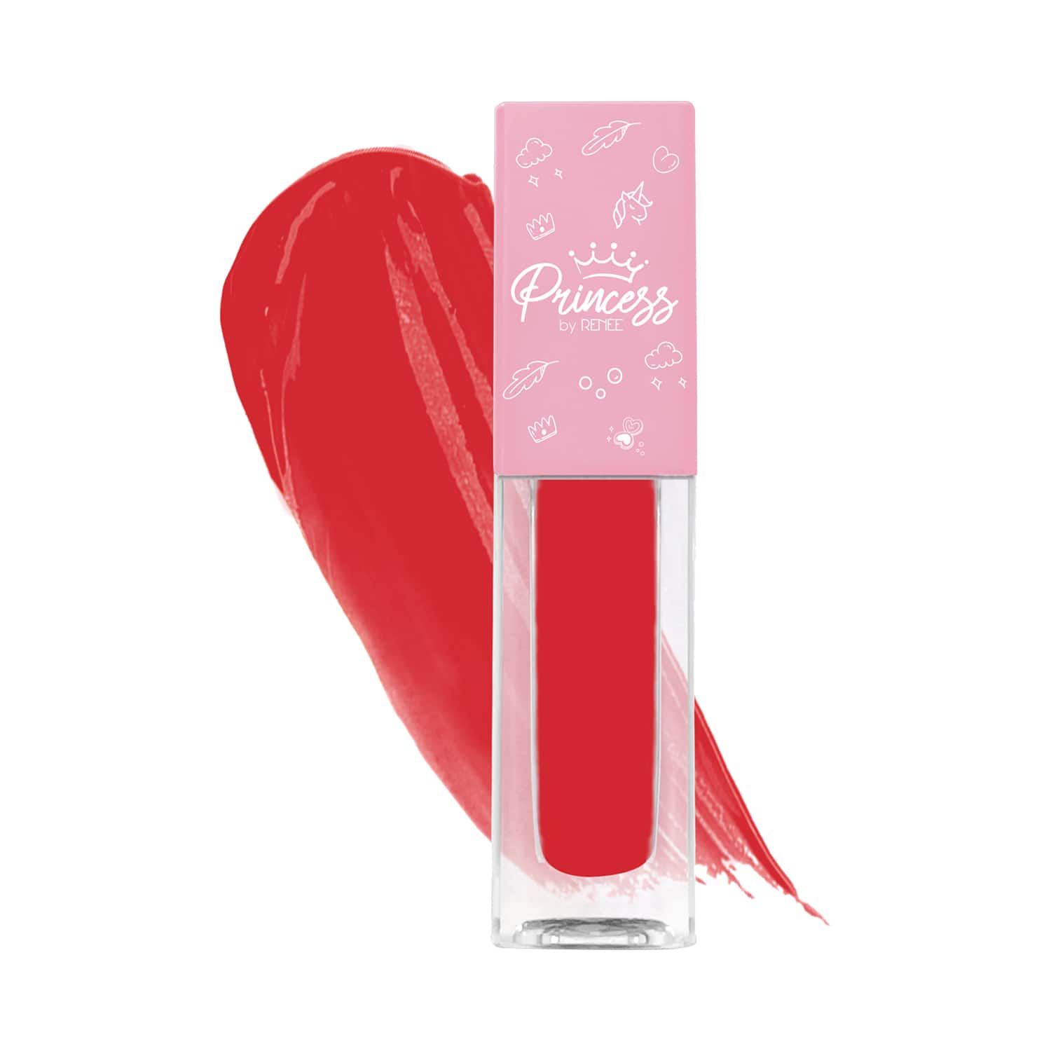 RENEE | Princess By RENEE Twinkle Lip Gloss - Cherry Red (1.8ml)