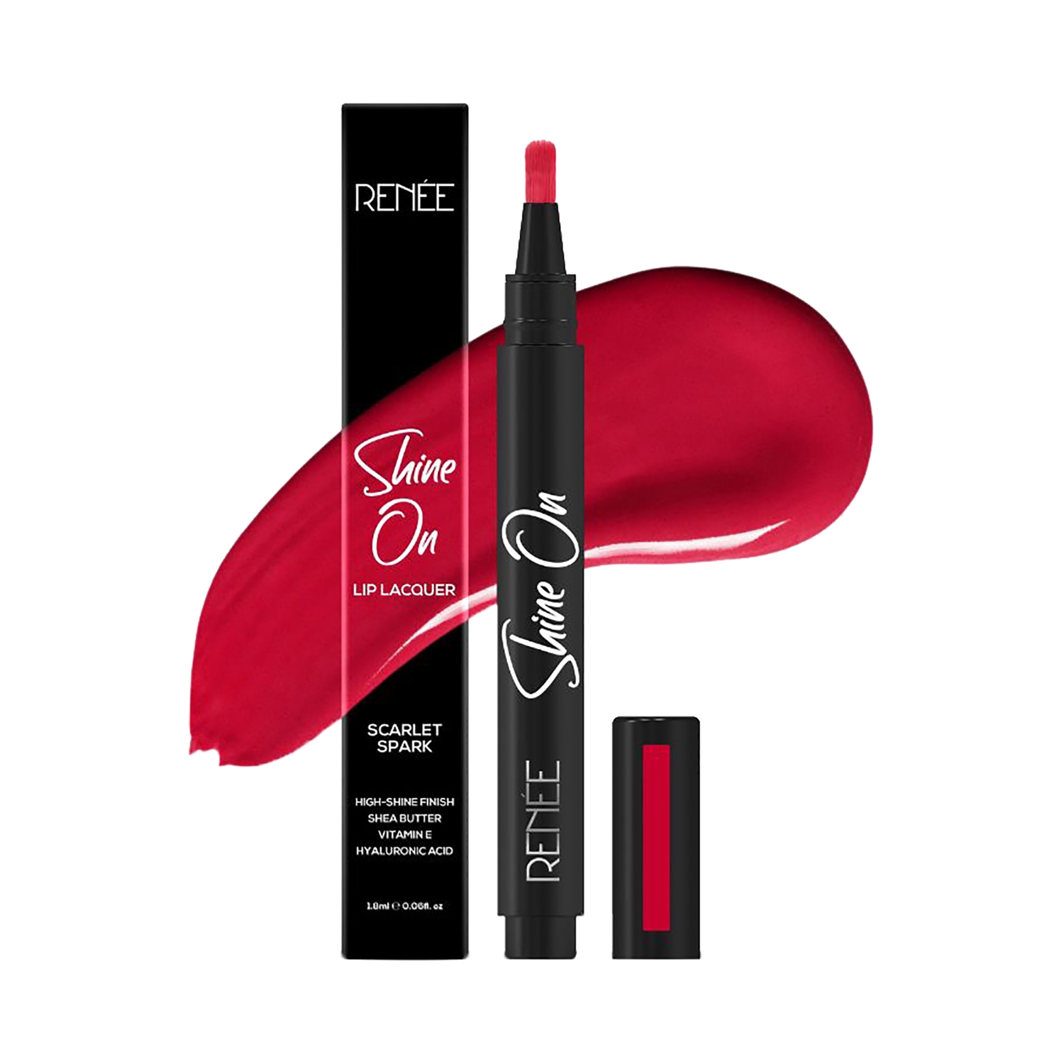RENEE | RENEE Shine On Lip Lacquer - Scarlet Spark (1.8ml)
