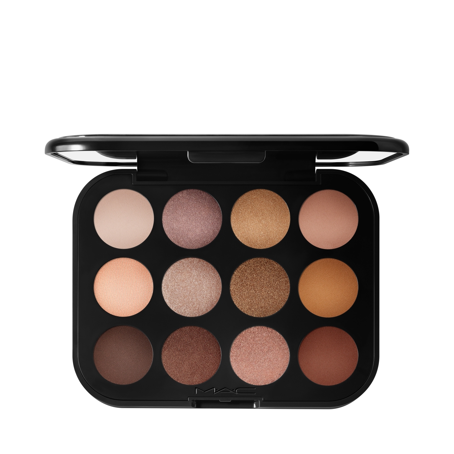 M.A.C | M.A.C Connect In Colour X12 Eye Shadow Palette - Unfiltered Nudes (17.2g)