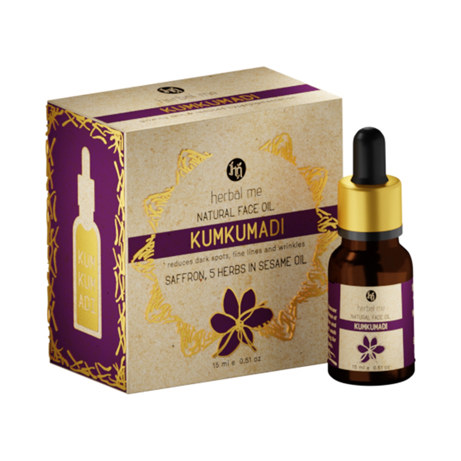 Herbal Me | Herbal Me Kumkumadi Natural Face Oil (15ml)