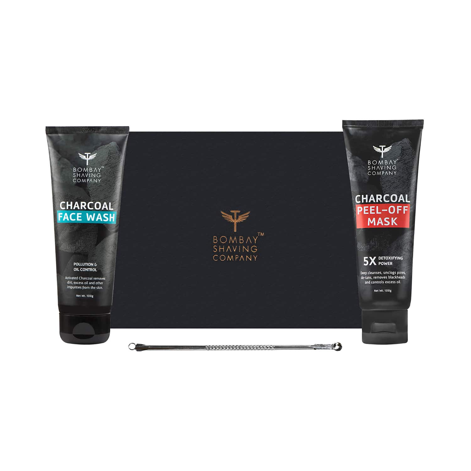 Bombay Shaving Company | Bombay Shaving Company Charcoal Blackhead Removal Kit (2Pcs)