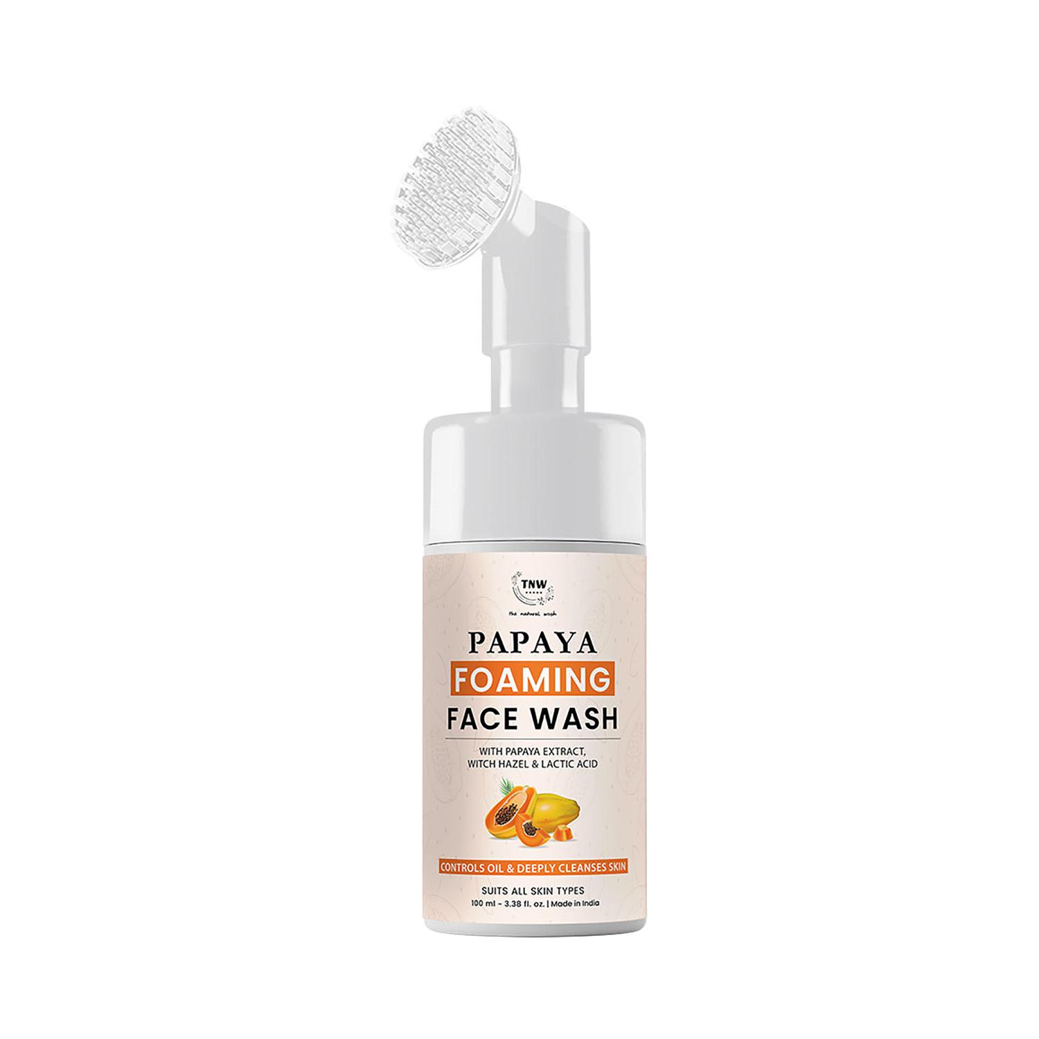 TNW The Natural Wash | TNW The Natural Wash Papaya Foaming Face Wash (100ml)