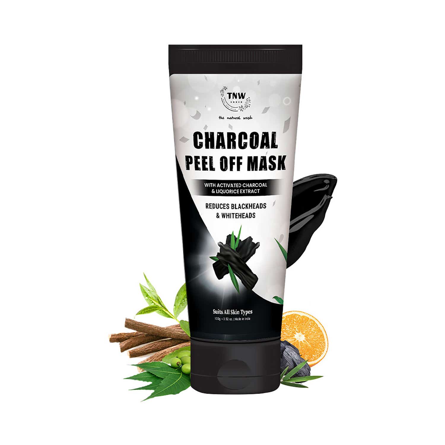 TNW The Natural Wash | TNW The Natural Wash Charcoal Peel Off Mask (100g)