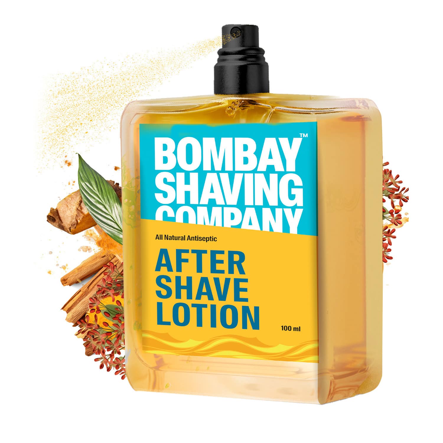 Bombay Shaving Company | Bombay Shaving Company Turmeric And Sandalwood After Shave Lotion (100ml)