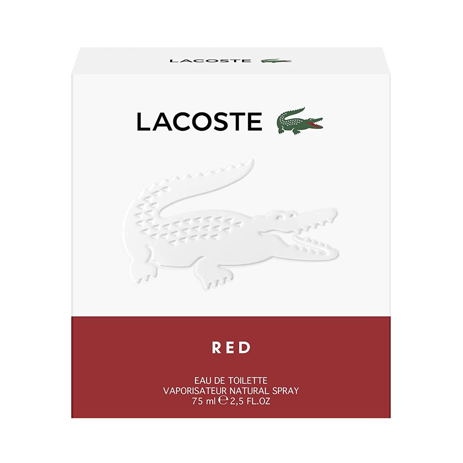 Lacoste red 75ml price sales