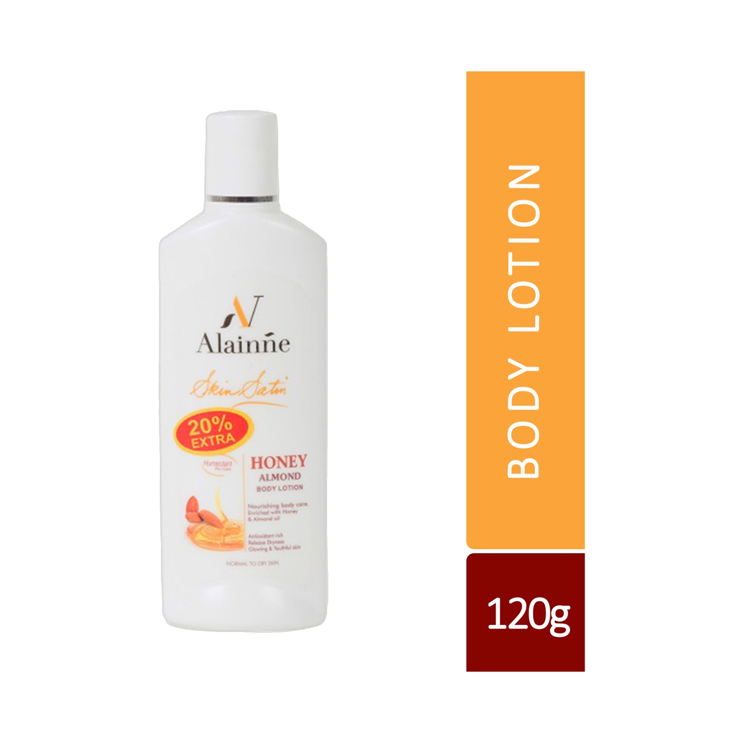 Alainne | Alainne Skin Satin Honey Almond Body Lotion - (120ml)