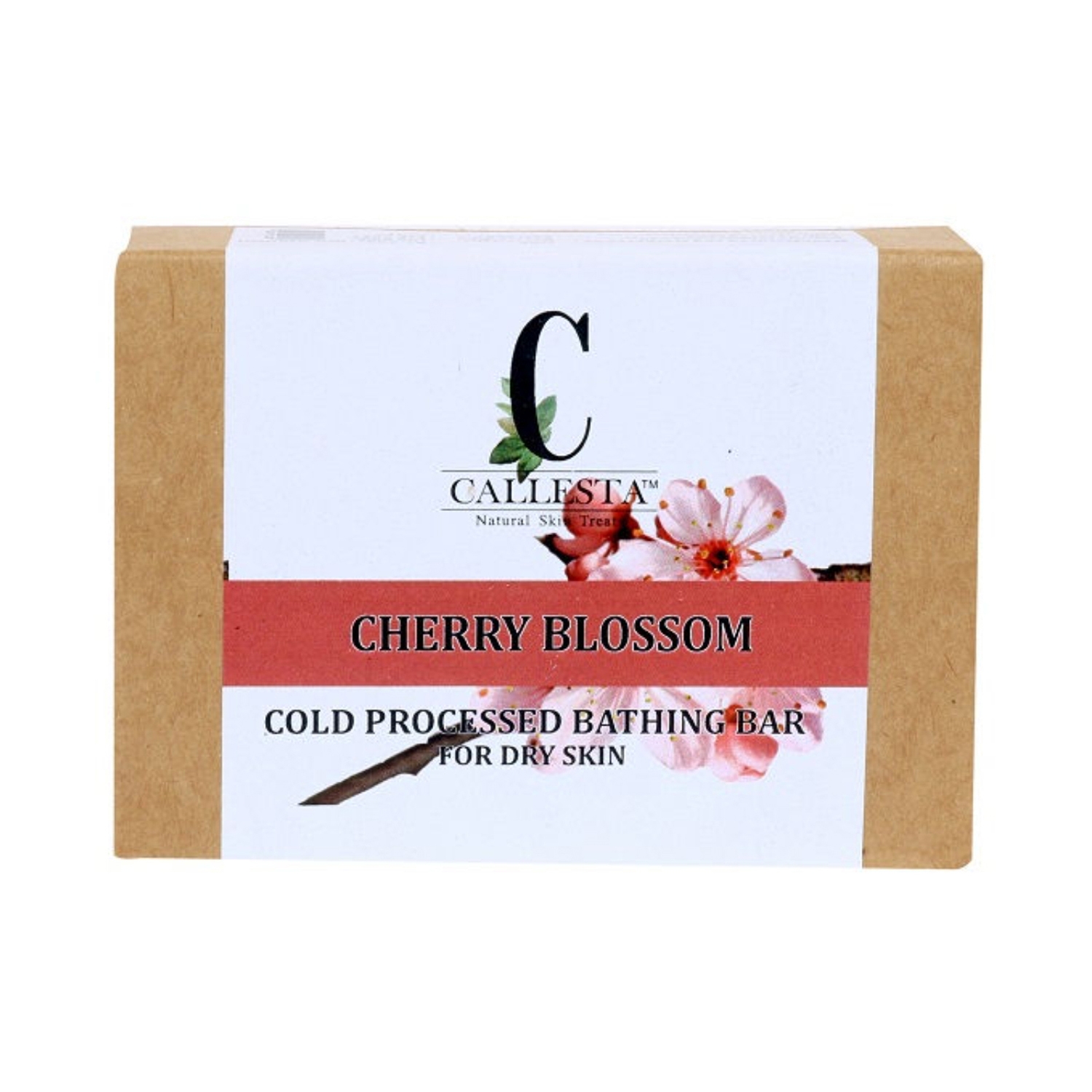 Callesta Cherry Blossom Cold Processed Bathing Bar (100g)