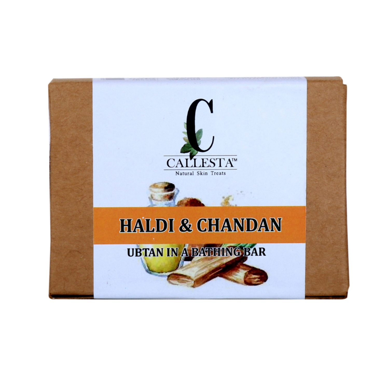 Callesta | Callesta Haldi & Chandan Handmade Soap (100g)