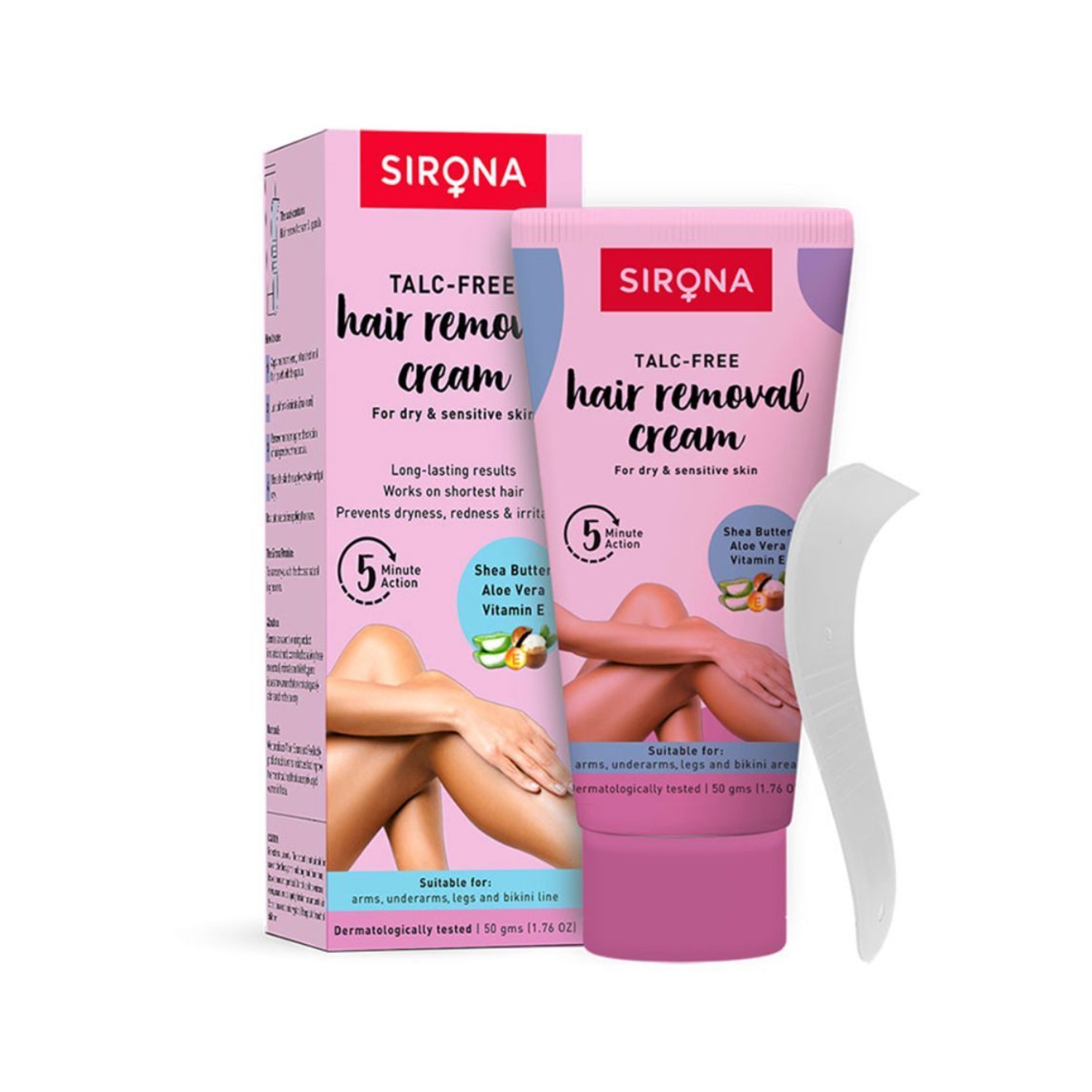 Sirona | Sirona Talc Free Sensitive Skin Hair Removal Cream (50g)