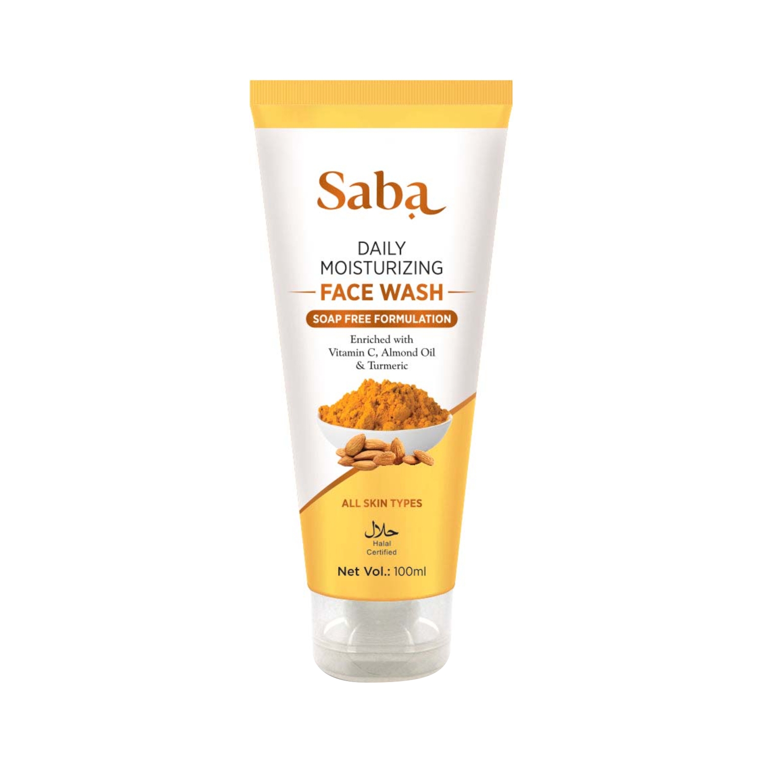 Saba | Saba Natural Daily Moisturizing Facewash (100ml)