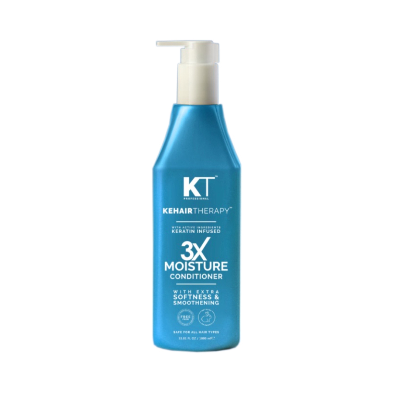 KT Professional | KT Professional 3X Moisture Conditioner With Active Ingredients Keratin (1000ml)