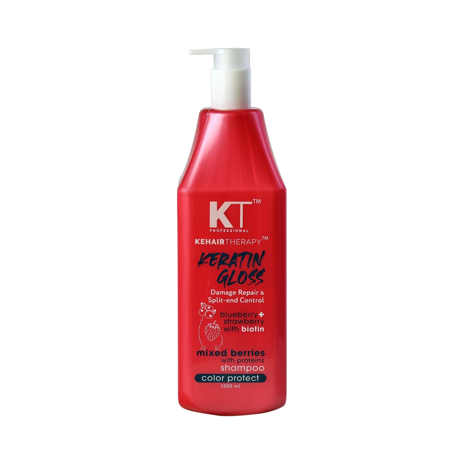KT Professional | KT Professional Keratin Gloss Damage Repair & Split End Control Hair Conditioner (1000ml)