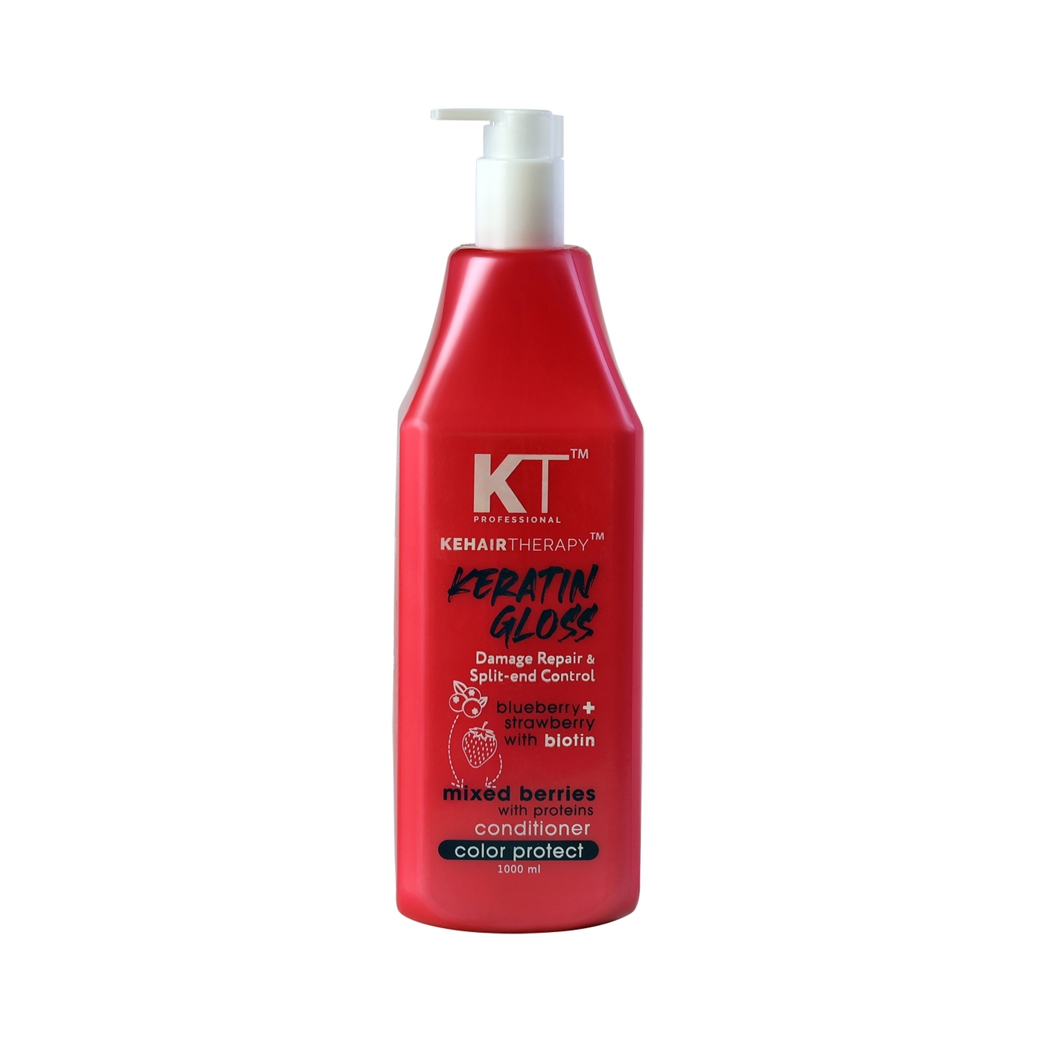 KT Professional | KT Professional Keratin Gloss Damage Repair & Split End Control Hair Shampoo (1000ml)