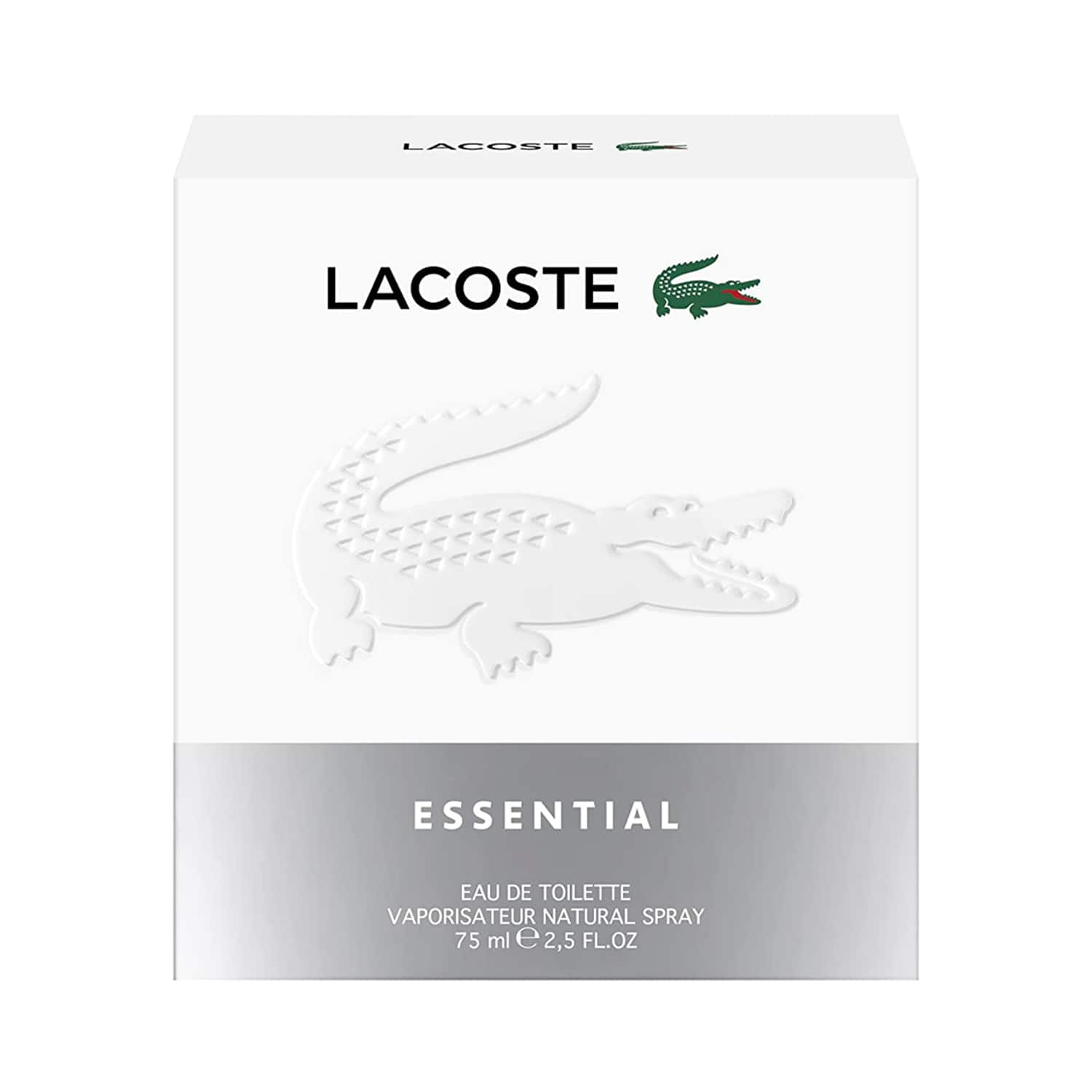 Lacoste essential eau top de toilette 75 ml