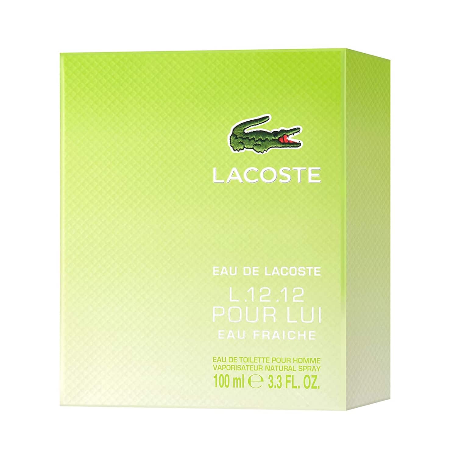 Lacoste L.12.12 Eau Fraiche Pour Lui Eau De Toilette 100ml
