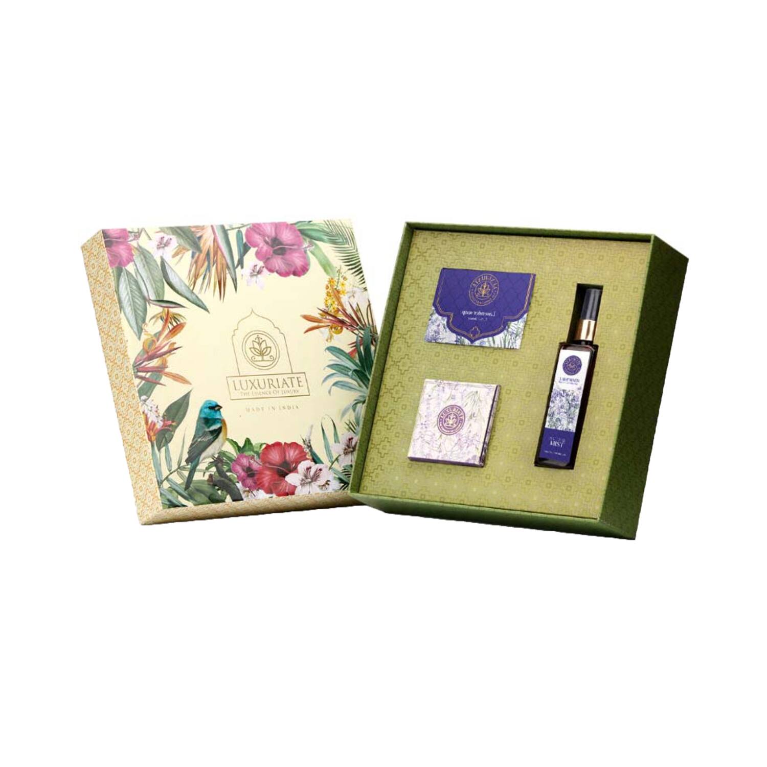 LUXURIATE | LUXURIATE Soap & Moisturizing Gift Set (3Pcs)