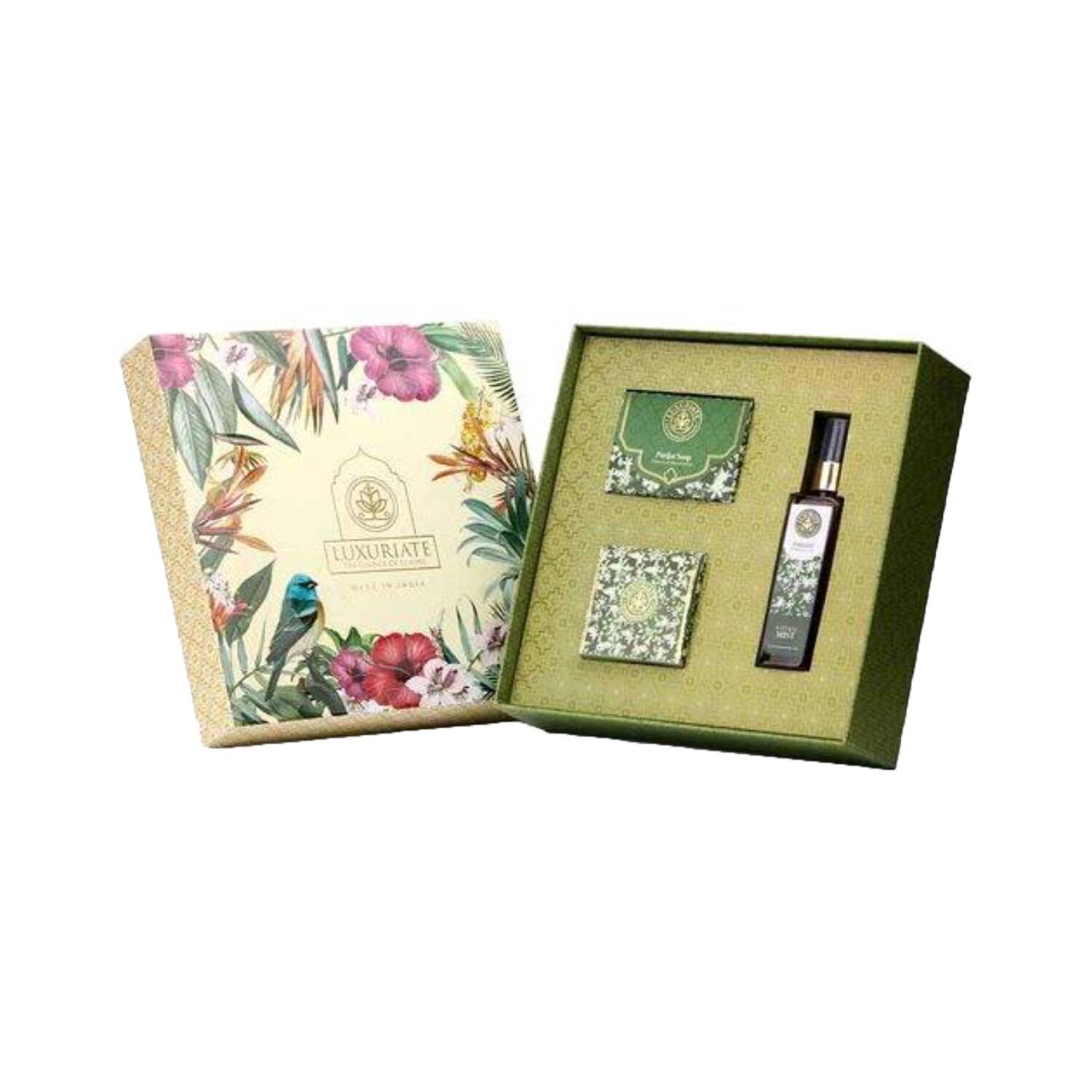 LUXURIATE | LUXURIATE Natural Soap & Moisturizing Gift Set (3Pcs)