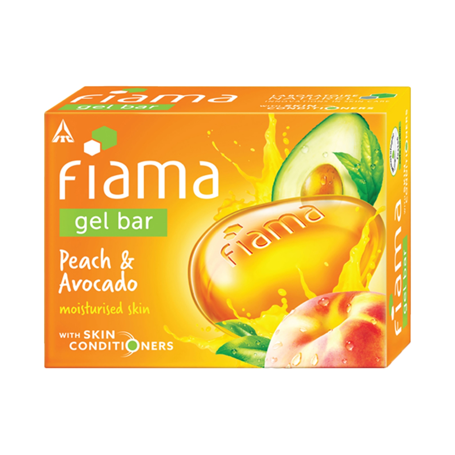 Fiama | Fiama Peach And Avocado Moisturized Skin Gel Bar With Skin Conditioners (125g)