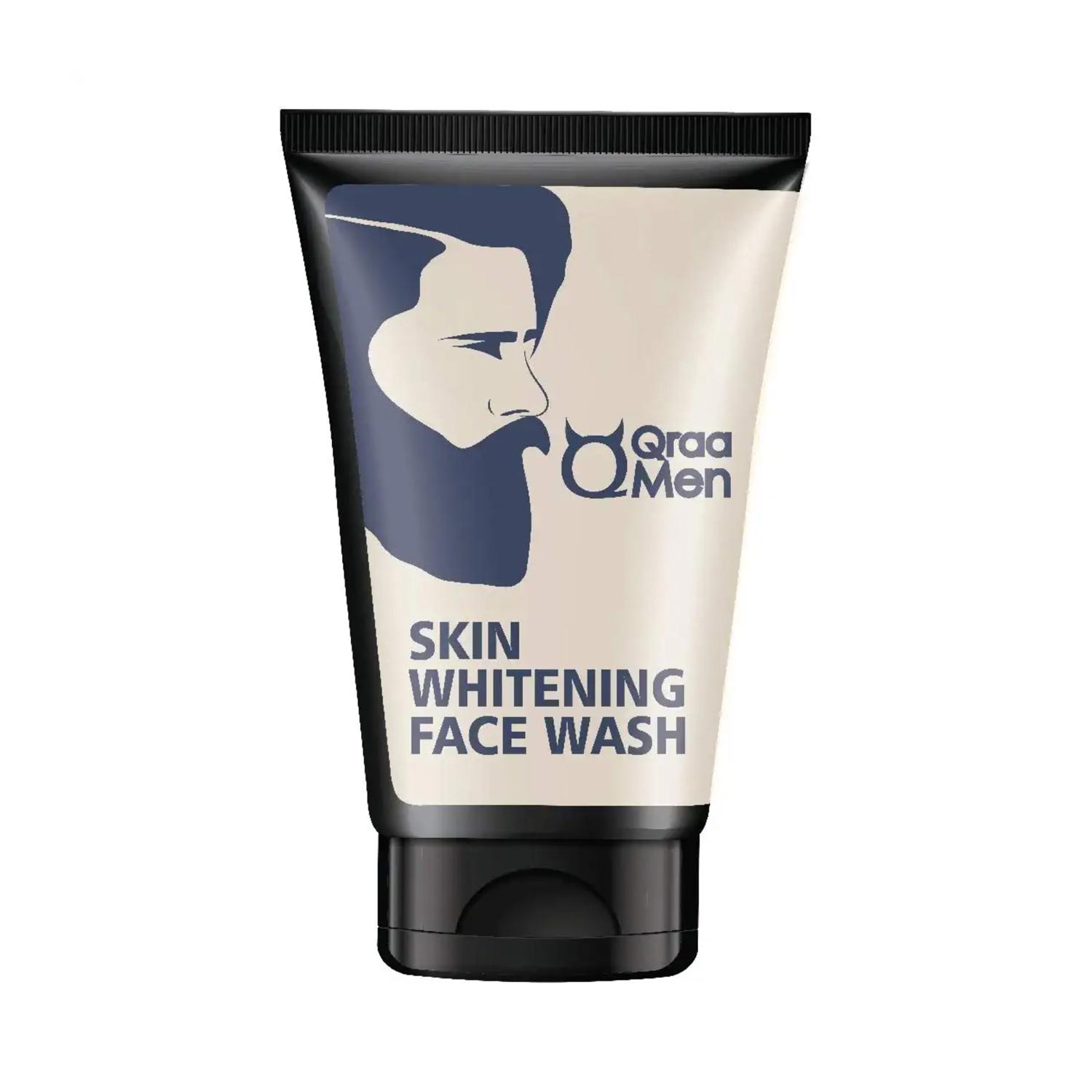 Qraamen Skin Whitening Face Wash for Men with Yogurt and Oatmeal (100 g)
